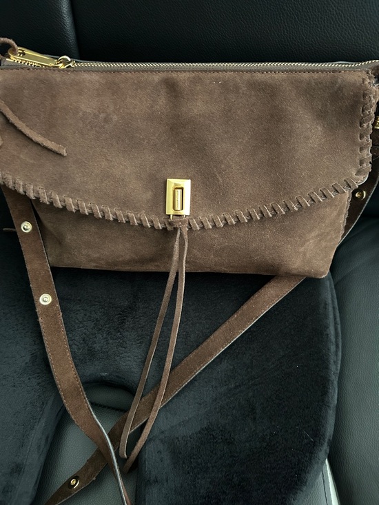 Rebecca Minkoff Handbags - Rebecca Minkoff Darren Top Zip Leather Shoulder Bag